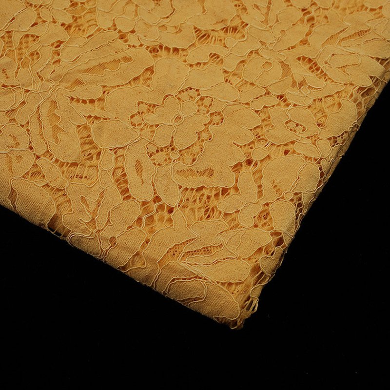 Eyelash Cutwork Lace Fabric for Women's Wear Wholesale Supplier 19